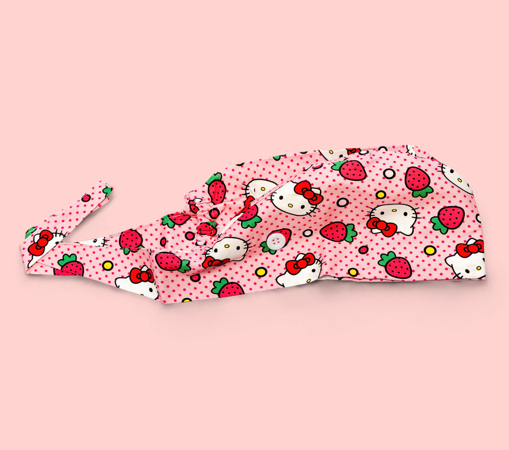 HELLO KITTY STRAWBERRY | SATIN-LINED