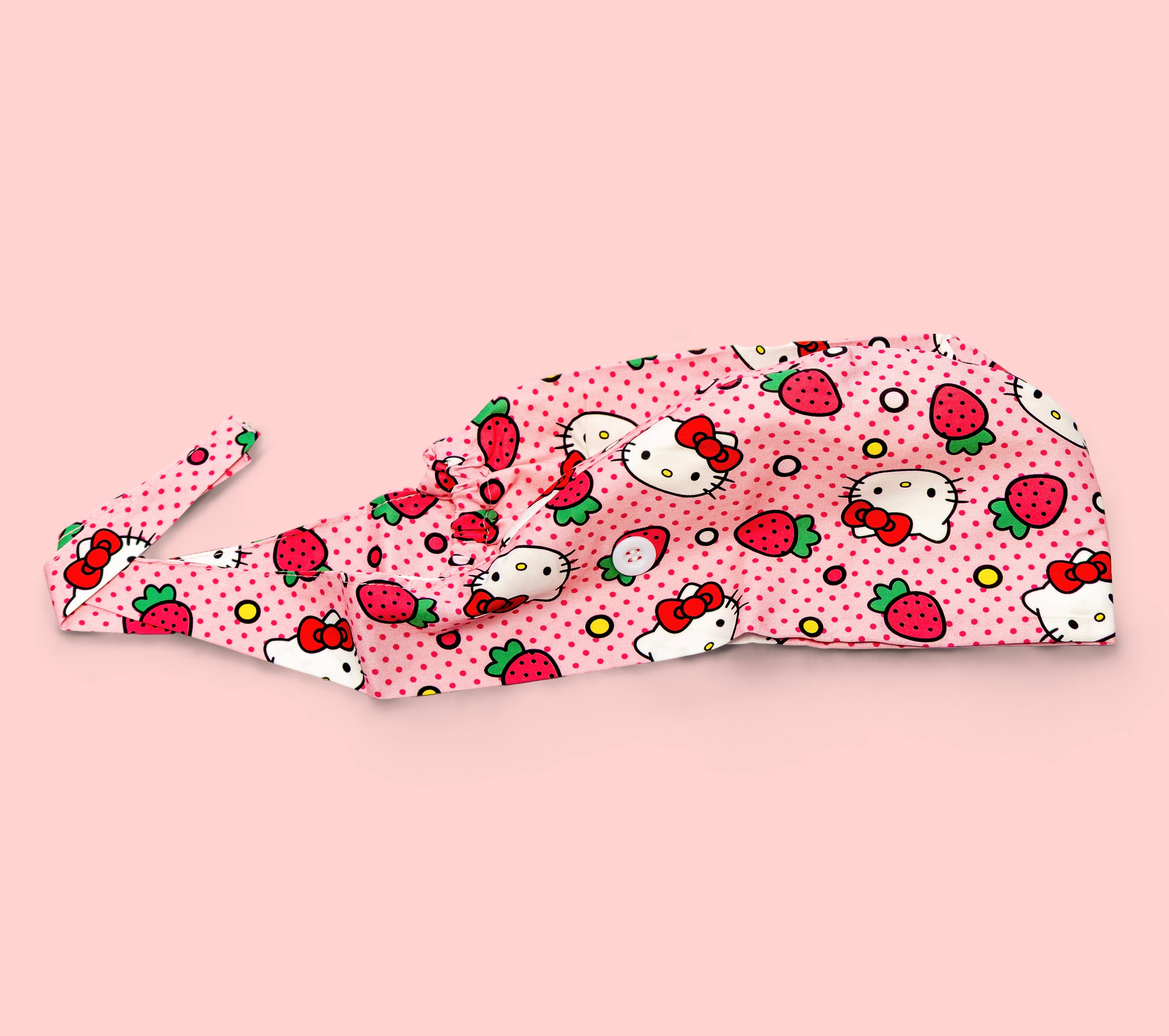 HELLO KITTY STRAWBERRY | SATIN-LINED